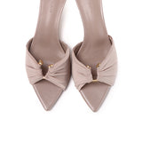 Hazeera Buckle Heels (Nude)