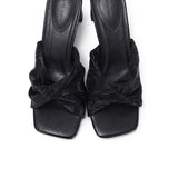 Hailey Slip Ons Mules (Black)