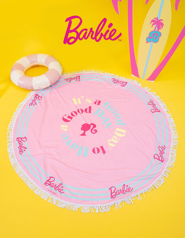 Barbie Beach Babe  Mat Beach (Pink)