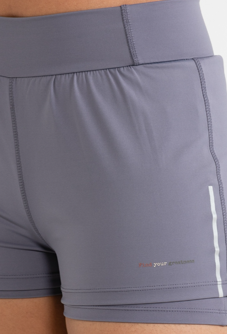 Leith Women Shorts (Grey)
