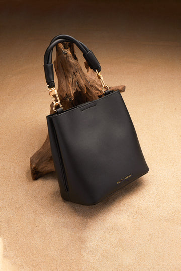 Naina Bucket Bag (Black)