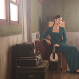 Nyra Pleated Shoulder Bag (Cornsilk)