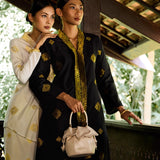 Hana Blossom Bucket Bag (Cream)