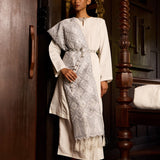 Albie Leaf Sandals (White)