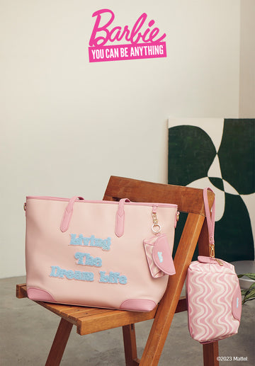 Barbie Livin' the Dream Colour-Blocked Tote (Pink)