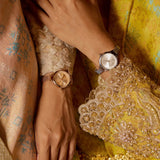 Vera Mesh Strap Analog Watch (Silver)