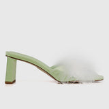 Disney Tinkerbell Keep On Flyin' Open Toe Heels (Light Green)
