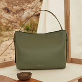 Nurita Harith Noura Large Boxy Tote Bag (Olive)