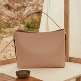 Nurita Harith Noura Large Boxy Tote Bag (Pink)