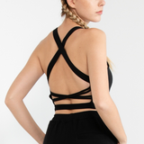 Akira Women Sports Bra (Black)