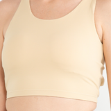 Akira Women Sports Bra (Light Yellow)