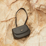Nurita Harith Naime Saddle Crossbody Belt Bag (Black)