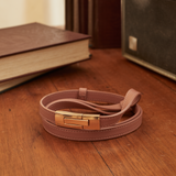 Nurita Harith Noemi Push-Lock Clip Belt (Chestnut)