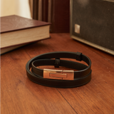 Nurita Harith Noemi Push-Lock Clip Belt (Black)