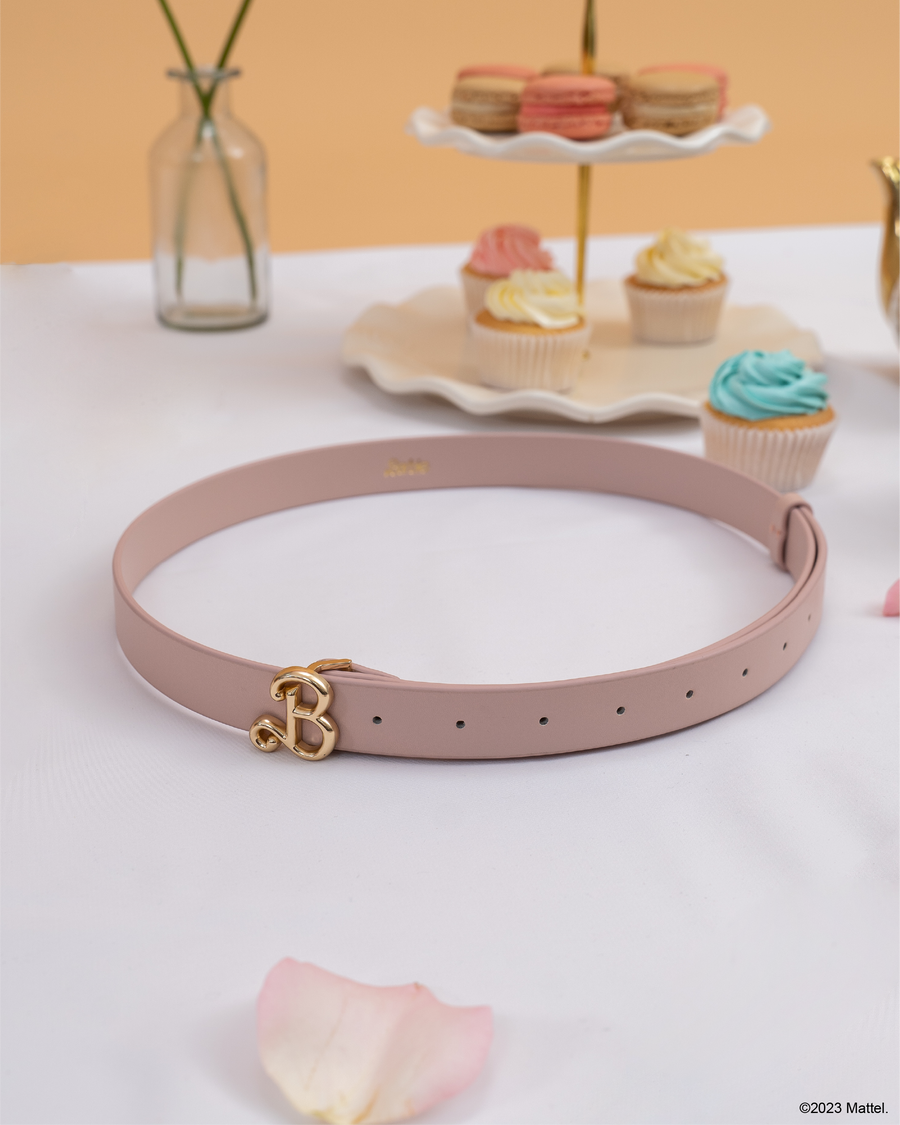 Barbie Dollhouse Buckle Leather (Pink)