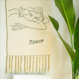 Fred Cotton Tapestry (Black)
