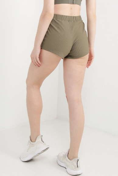 Gio Women Shorts (Dark Olive Green)