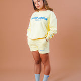 Cloud Surfer Sweatshirt (Light Yellow)