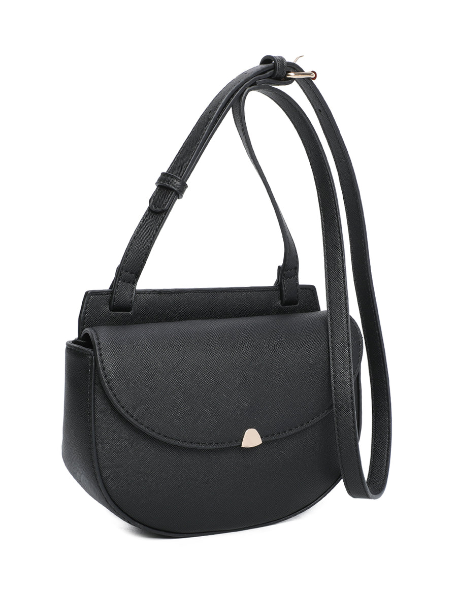 Earth Edit Silvana Fashion Bag (Black)