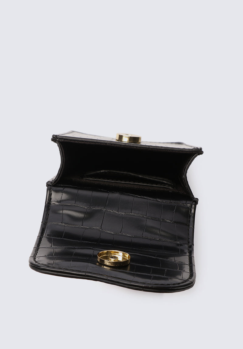 Nurita Harith Nasha Pouch Bag (Black)