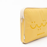 Waves Of Life 14 Inch Laptop Sleeve (Yellow)