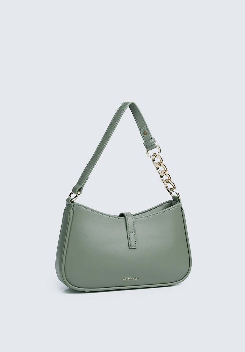 Viva La Vida Shoulder Bag (Dark Sea Green)