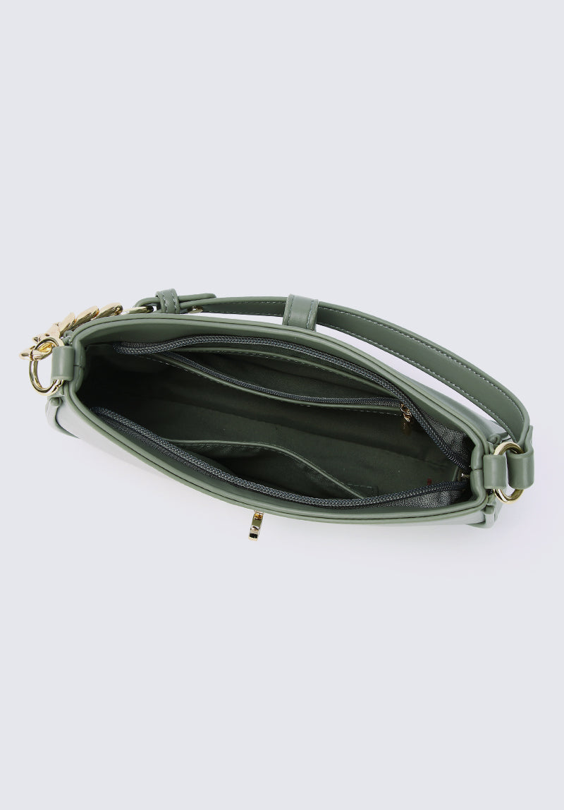 Viva La Vida Shoulder Bag (Dark Sea Green)