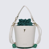 Disney Tinkerbell Dare to Believe Bucket Bag (Beige)