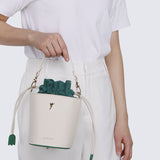 Disney Tinkerbell Dare to Believe Bucket Bag (Beige)