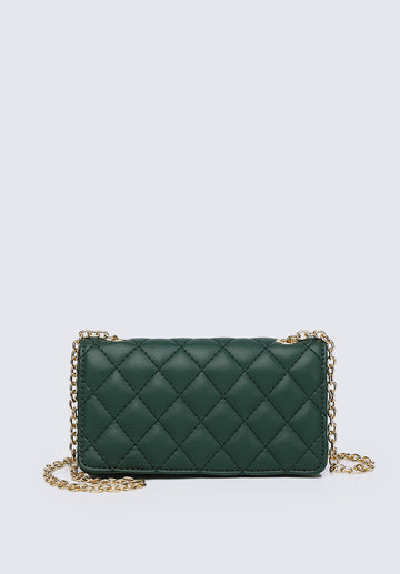 Luxe Sling Bag (Dark Green)