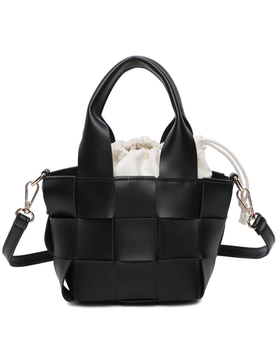 Emma Top Handle Bag (Black)