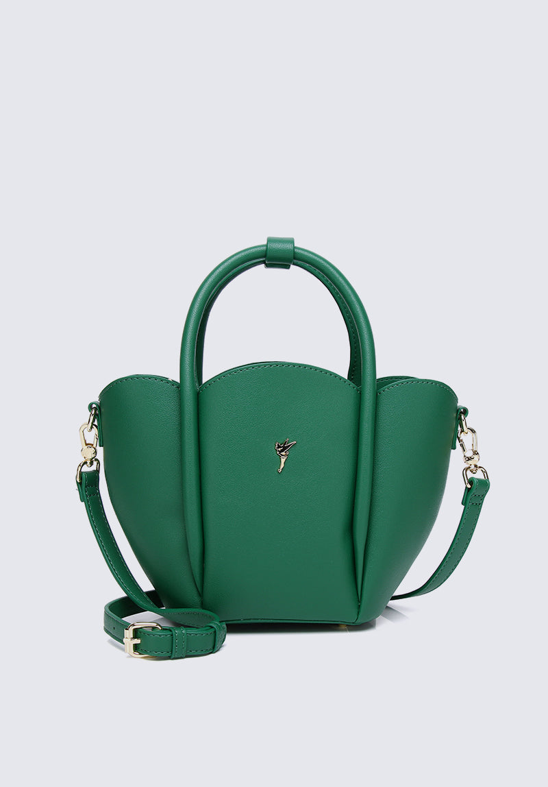 Disney Tinkerbell Pretty Little Pixie Top Handle Bag (Green)