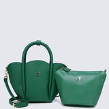 Disney Tinkerbell Pretty Little Pixie Top Handle Bag (Green)