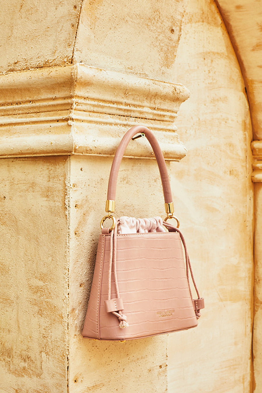 Nurita Harith Natya Top Handles Bag (Pink)