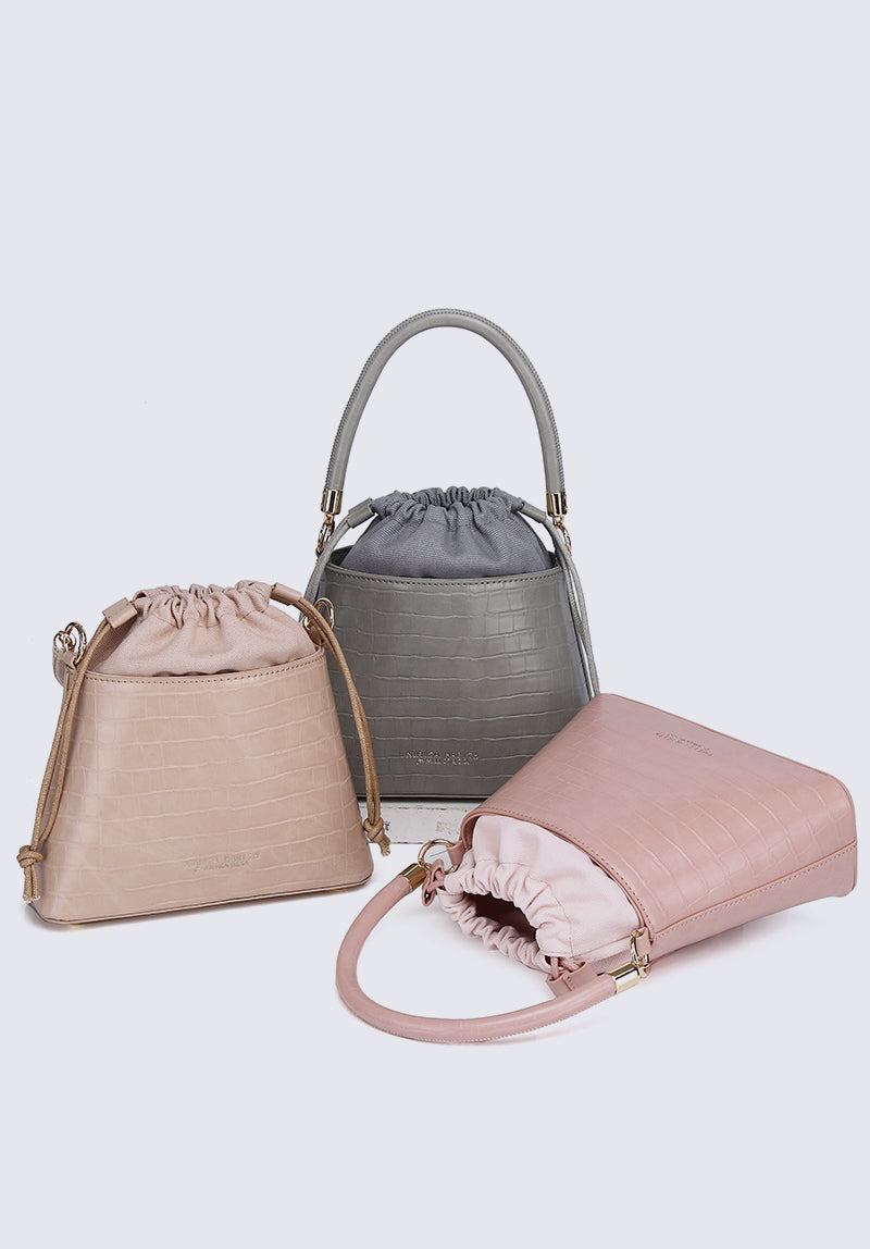 Nurita Harith Natya Top Handles Bag (Pink)