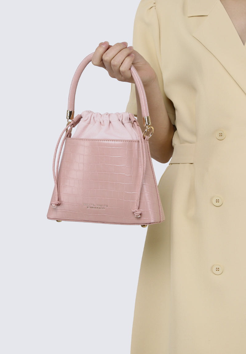 Nurita Harith Natya Top Handles Bag (Pink)