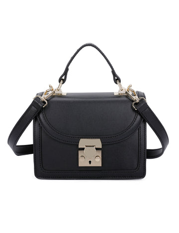 Lisetta Top Handles Bag (Black)
