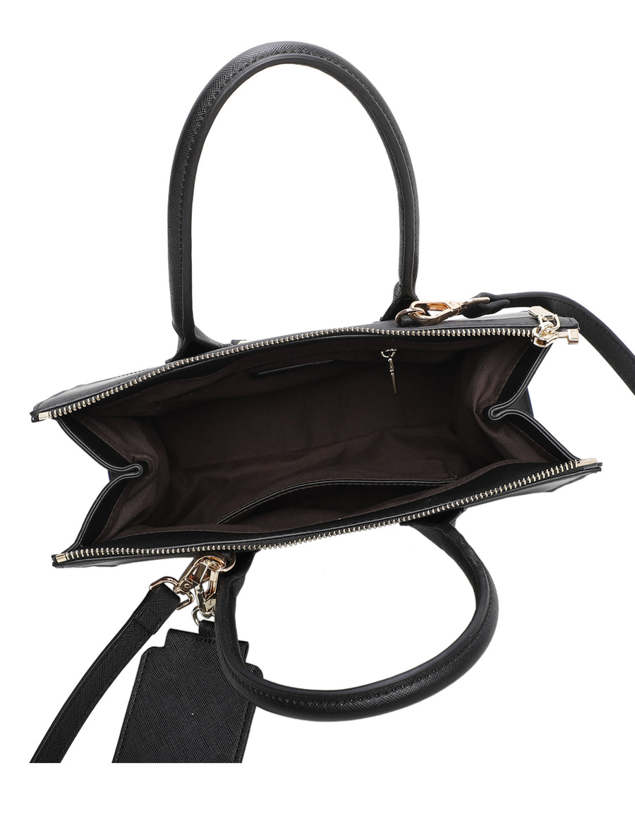 Sebastiane Top Handle Bag (Black)