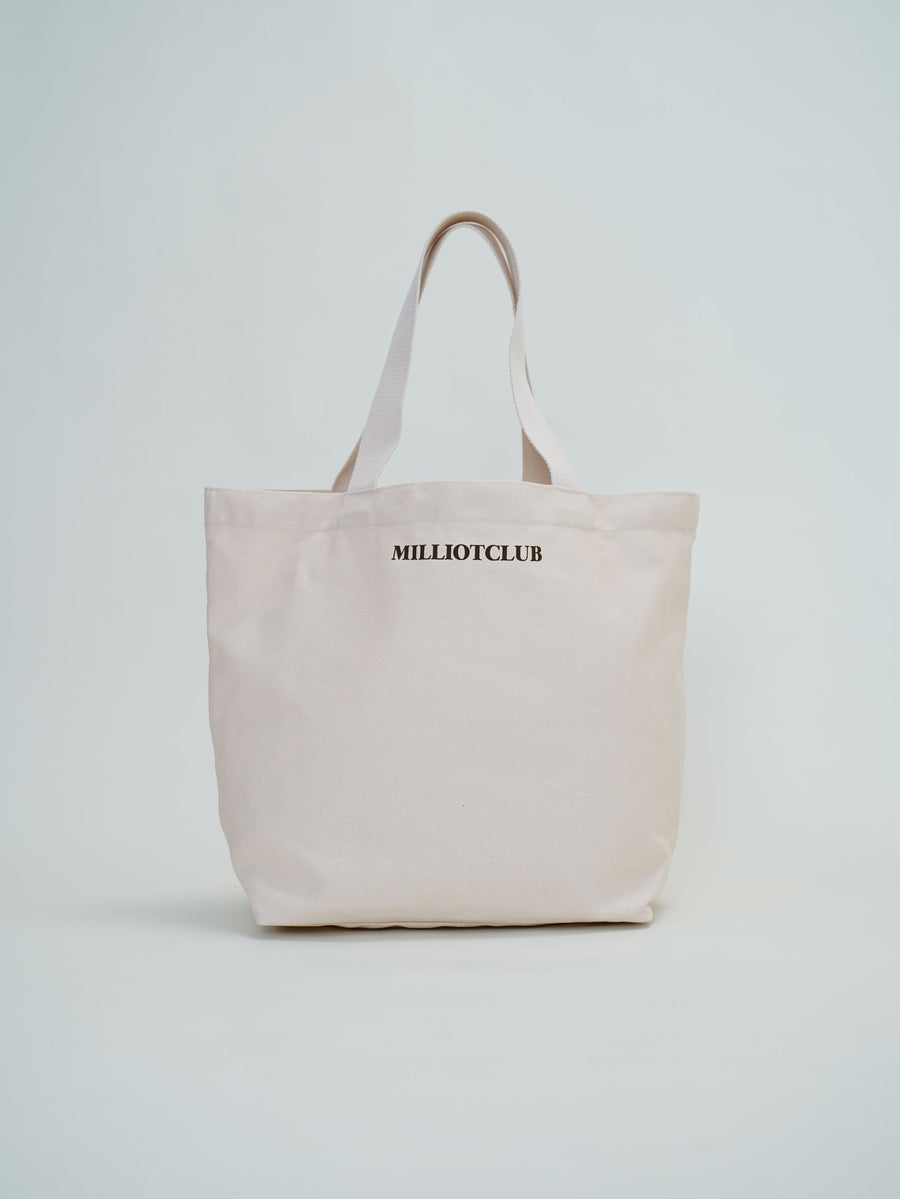 Milliot Club Medium Tote Bag (Brown)
