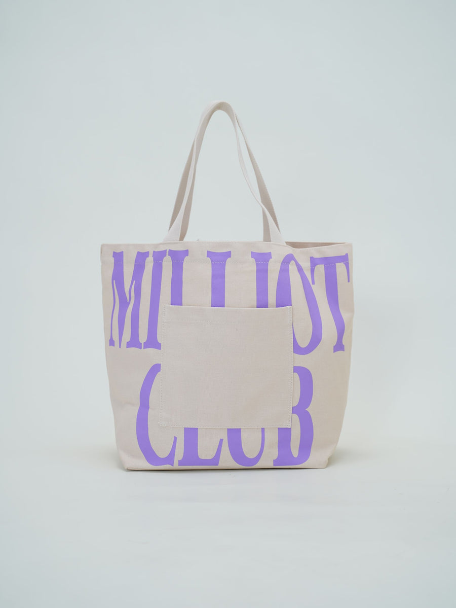 Milliot Club Medium Tote Bag (Thistle)