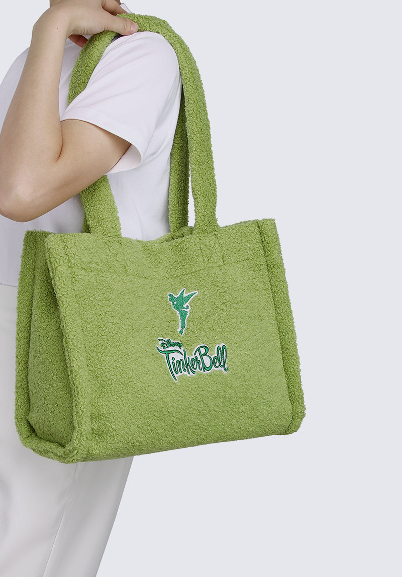 Disney Tinkerbell I Believe in Fairies Tote Bag (Green)