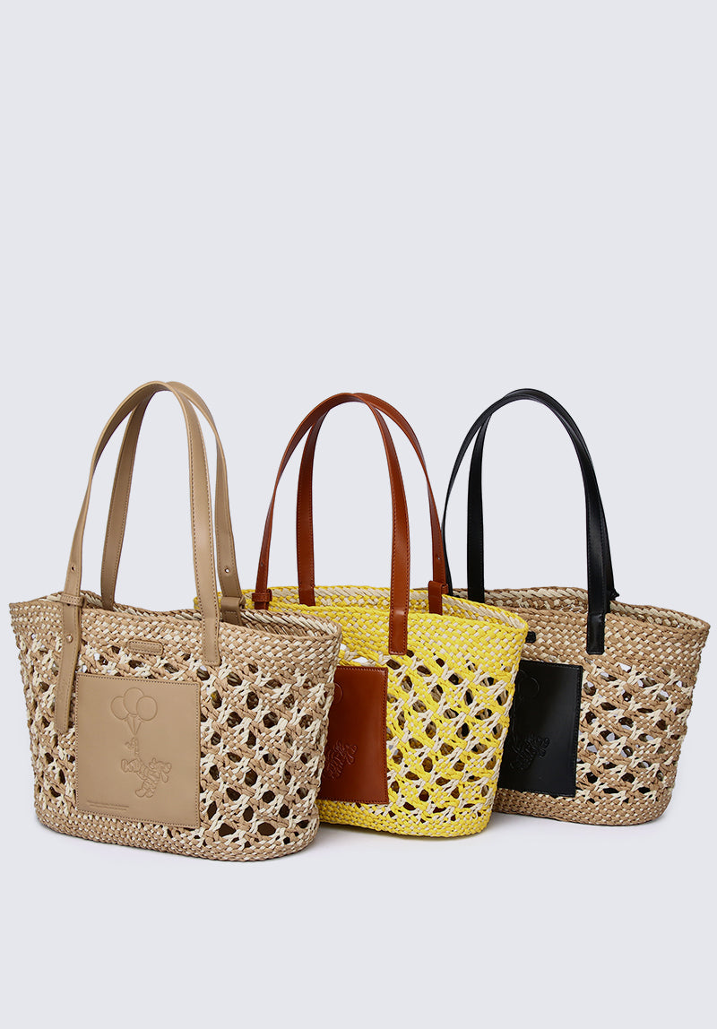 WTP Everything Is Honey Totes Bag (Yellow)