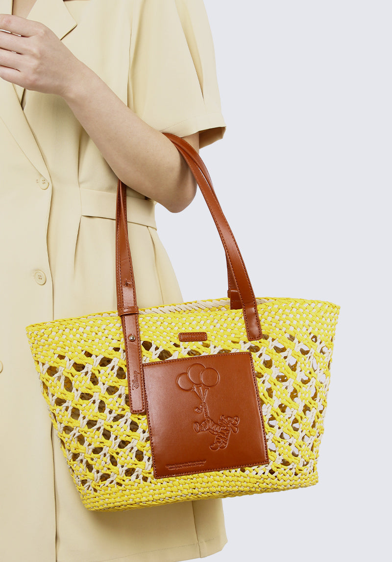 WTP Everything Is Honey Totes Bag (Yellow)