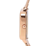 Roux Watch With 2 Straps Metal Analog (Rose Gold/Pink)