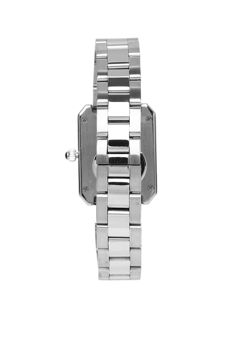 Tiffany Silver Stainless Steel Strap Watch (Silver)