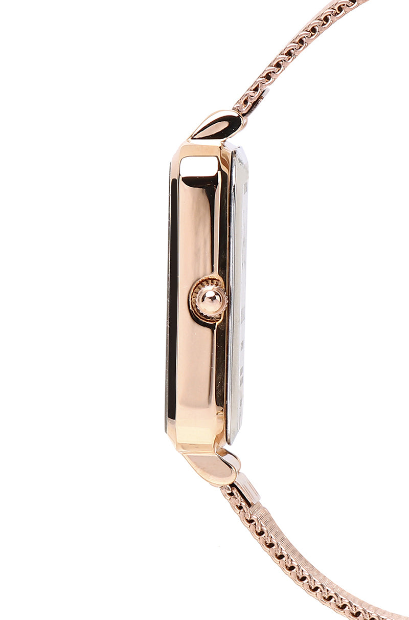 Elizabeth Rose Gold Mesh Strap Watch (Rose Gold)