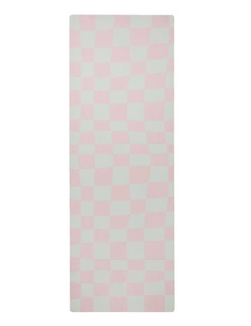 Checkerboard Yoga  Mat (3.5mm) (Light Green)