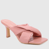 Sapphire Open Toe Heels (Pink)