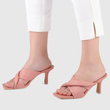 Sapphire Open Toe Heels (Pink)