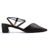 Potion Pointed Toe Heels (Black)